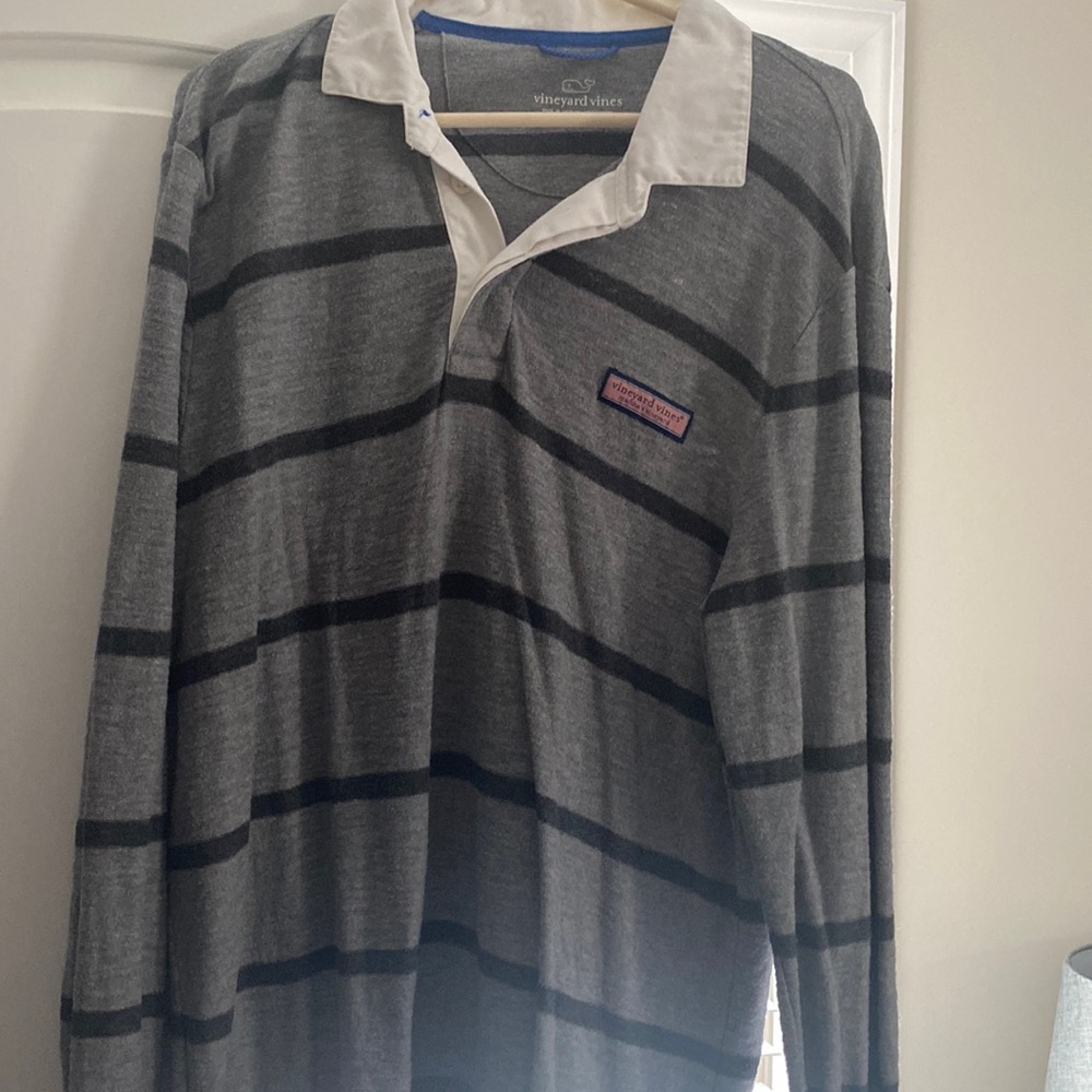 Men’s Large Vineyard Vines Rugby Shirt